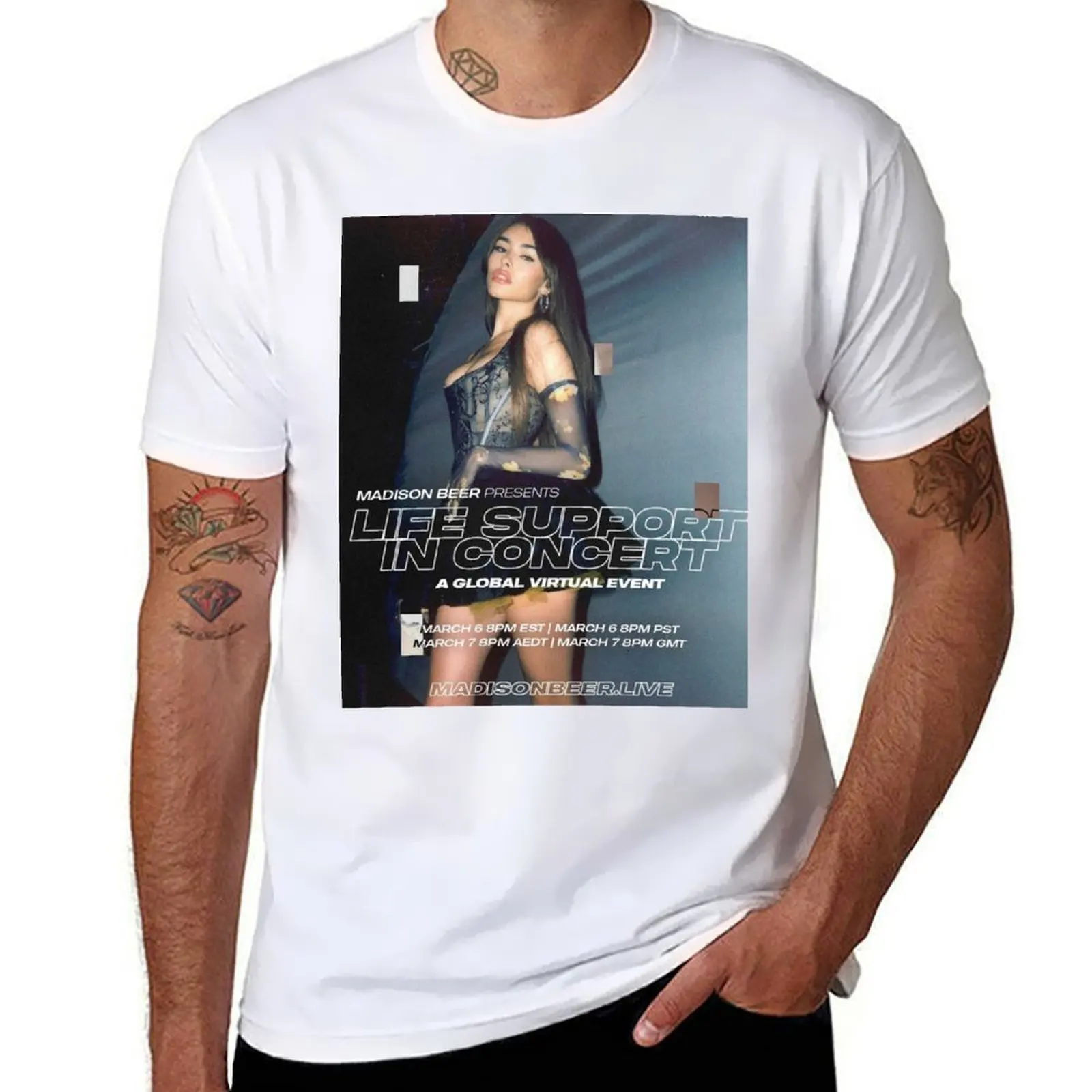 Maddison Life Concert T-Shirt man t shirts graphic man t shirts high quality luxury brand T-Shirt
Maddison Life Concert T-Shirt man t shirts graphic man t shirts high quality luxury brand T-Shirt