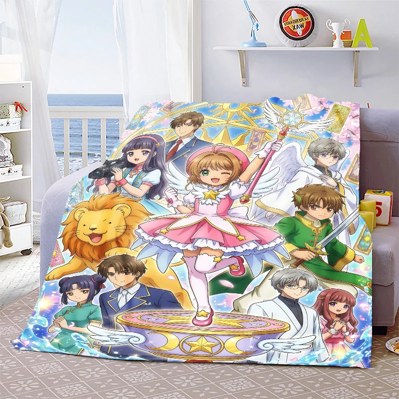 Cardcaptor Sakura Lightweight Flannel Blanket Soft Warm Throw Cozy Blanket for Sofa Bed Home Decor -QJY
Cardcaptor Sakura Lightweight Flannel Blanket Soft Warm Throw Cozy Blanket for Sofa Bed Home Decor -QJY