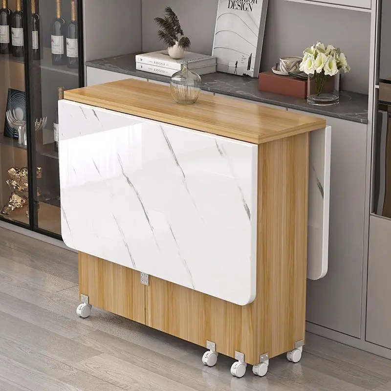 Folding dining table household small apartment simple multi-function mobile rectangular rental diningtable
Folding dining table household small apartment simple multi-function mobile rectangular rental diningtable