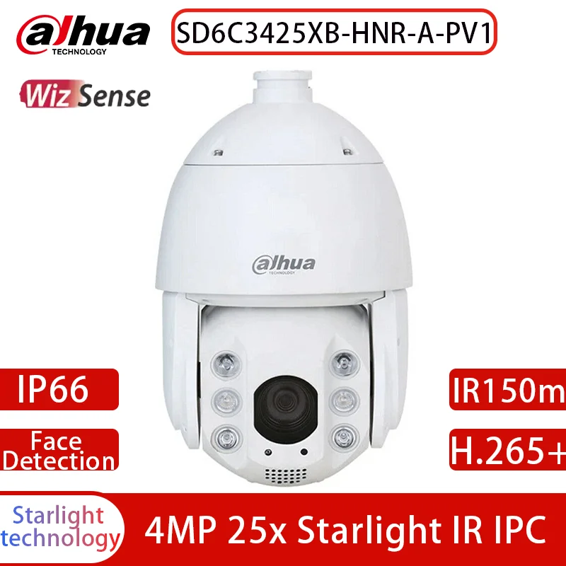 Dahua SD6C3425XB-HNR-A-PV1 CCTV 4MP IPCamera 25x оптический зум Безопасность Защита
Dahua SD6C3425XB-HNR-A-PV1 CCTV 4MP IPCamera 25x оптический зум Безопасность Защита