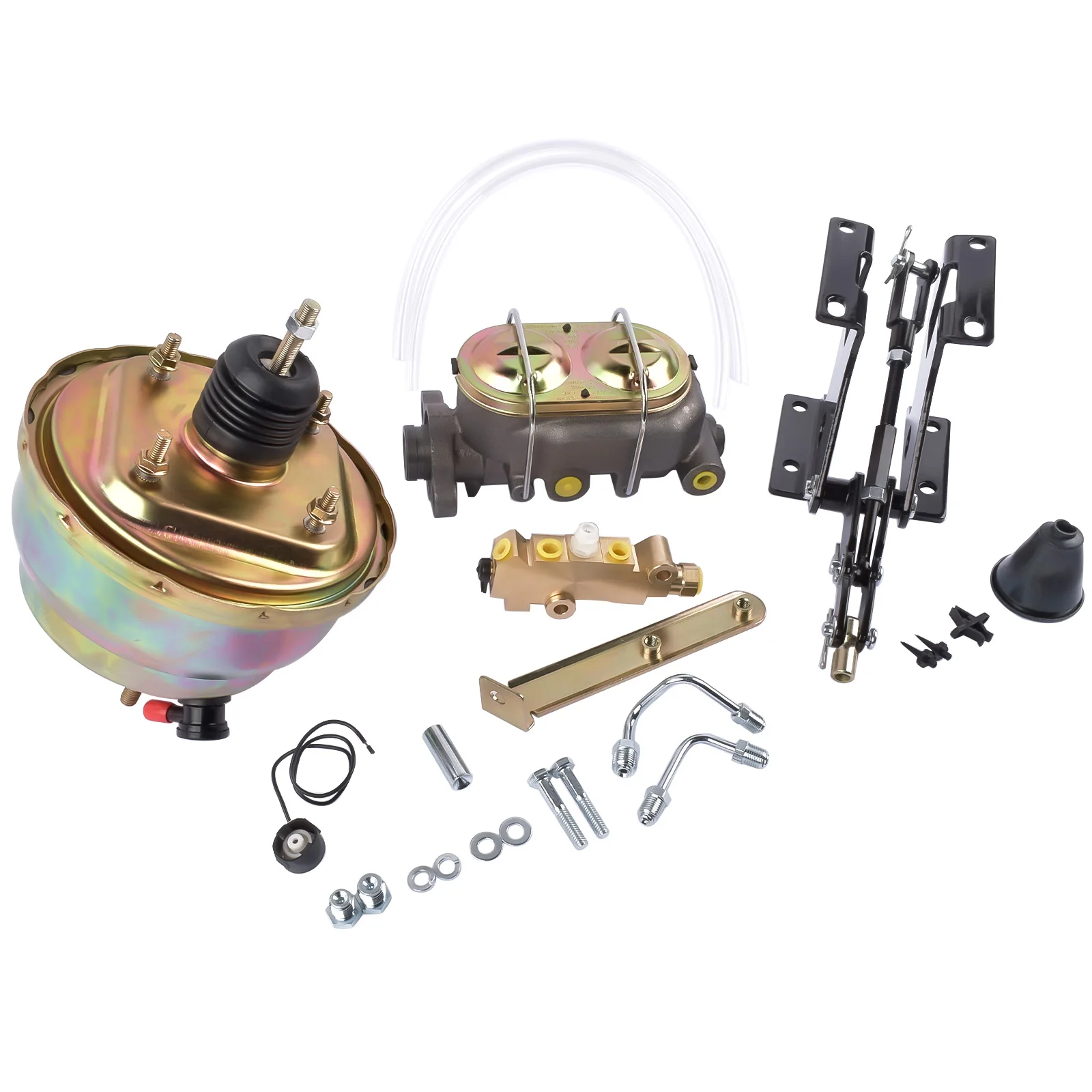 AP02 Brake Booster & Master Cylinder Disc Drum Kit for Chevy Truck C10 Suburban 67-72
AP02 Brake Booster & Master Cylinder Disc Drum Kit for Chevy Truck C10 Suburban 67-72