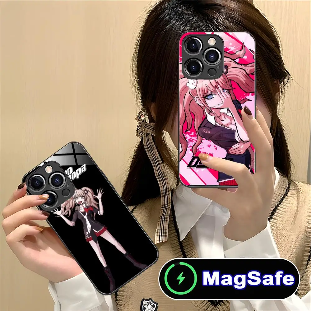Danganronpa Junko Enoshima Phone Case for iPhone 16 15 14 13 12 11 Pro Max Plus Mini MagSafe Wireless Charging Glass Luxury
Danganronpa Junko Enoshima Phone Case for iPhone 16 15 14 13 12 11 Pro Max Plus Mini MagSafe Wireless Charging Glass Luxury