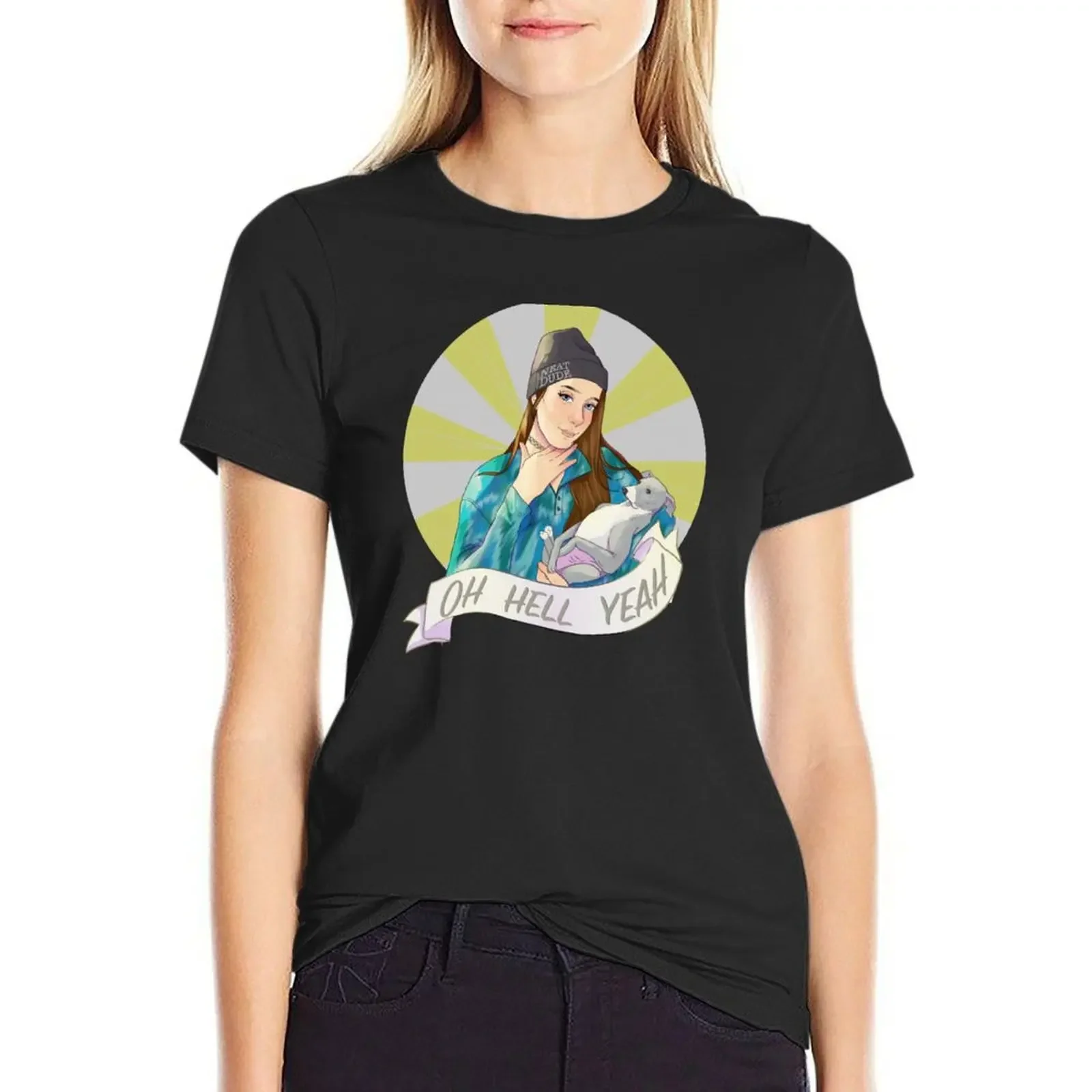 Jenna Marbles Oh Hell yeah Madonna and Child Design T-Shirt vintage clothes cute tops new edition Women's tee shirt
Jenna Marbles Oh Hell yeah Madonna and Child Design T-Shirt vintage clothes cute tops new edition Women's tee shirt