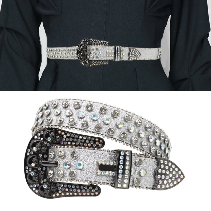 PU Waist Belt with Full Sequins Adjustable Pin Buckle Waist Belt Woman Jeans Skirt Coat Decorative Western Waist Belt
PU Waist Belt with Full Sequins Adjustable Pin Buckle Waist Belt Woman Jeans Skirt Coat Decorative Western Waist Belt