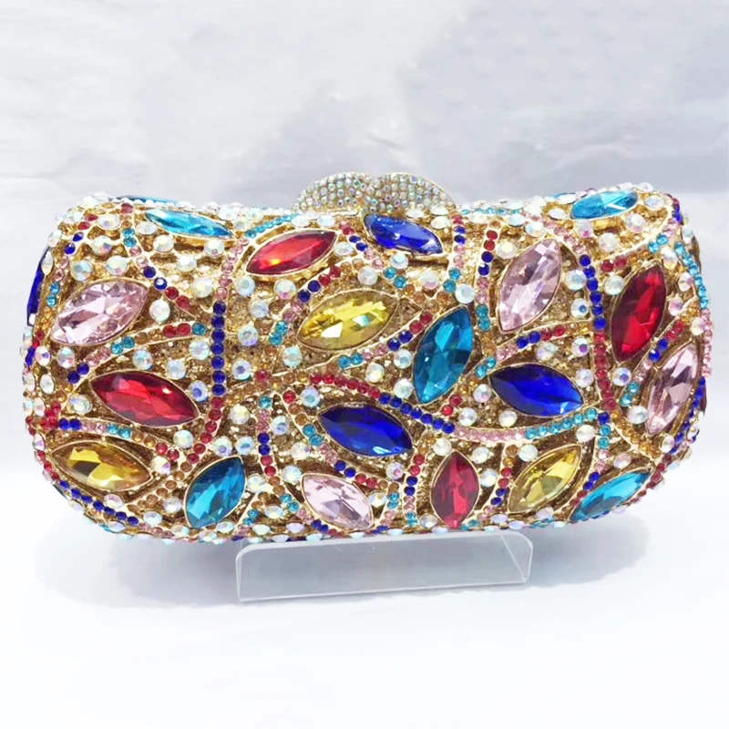 Multi-Colored Blue/Red/Pink Rhinestone Clutch Purse For Women Girls Evening Party Prom Clutches Dinner Handbags Ball Purse
Multi-Colored Blue/Red/Pink Rhinestone Clutch Purse For Women Girls Evening Party Prom Clutches Dinner Handbags Ball Purse