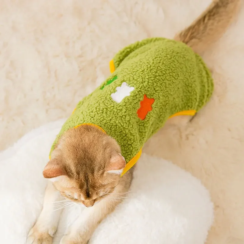 Autumn and winter granular fleece four-legged overalls teddy bear dog small dog kitten warm pet cat clothes
Autumn and winter granular fleece four-legged overalls teddy bear dog small dog kitten warm pet cat clothes