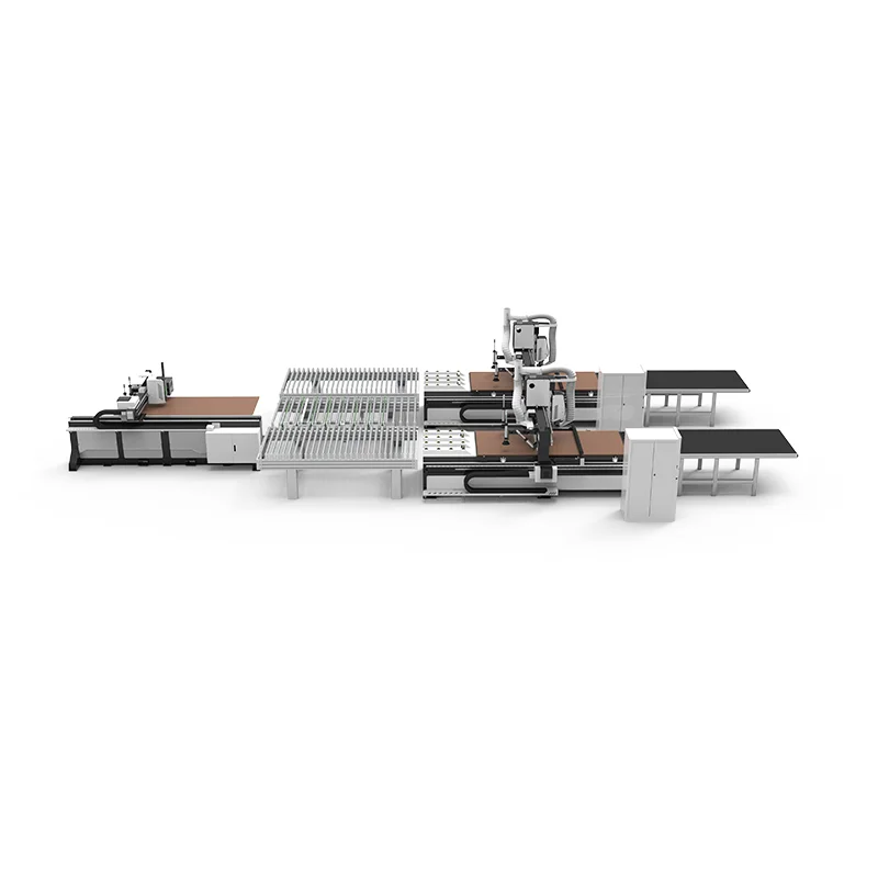 High Efficiency 1 To 2 Roller Line Automatic Unloading Platform for Woodworking Panel Processing
High Efficiency 1 To 2 Roller Line Automatic Unloading Platform for Woodworking Panel Processing