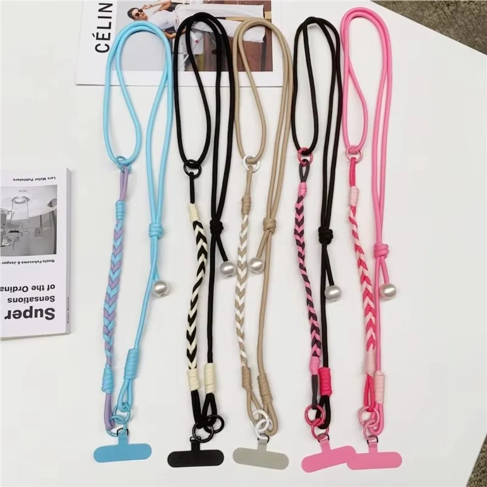 Новый ремешок для мобильного телефона 2 в 1, регулируемый жемчужный кулон, шейный ремешок через плечо, анти-потерянный веревка для подвешивания мобильного телефона
Новый ремешок для мобильного телефона 2 в 1, регулируемый жемчужный кулон, шейный ремешок через плечо, анти-потерянный веревка для подвешивания мобильного телефона