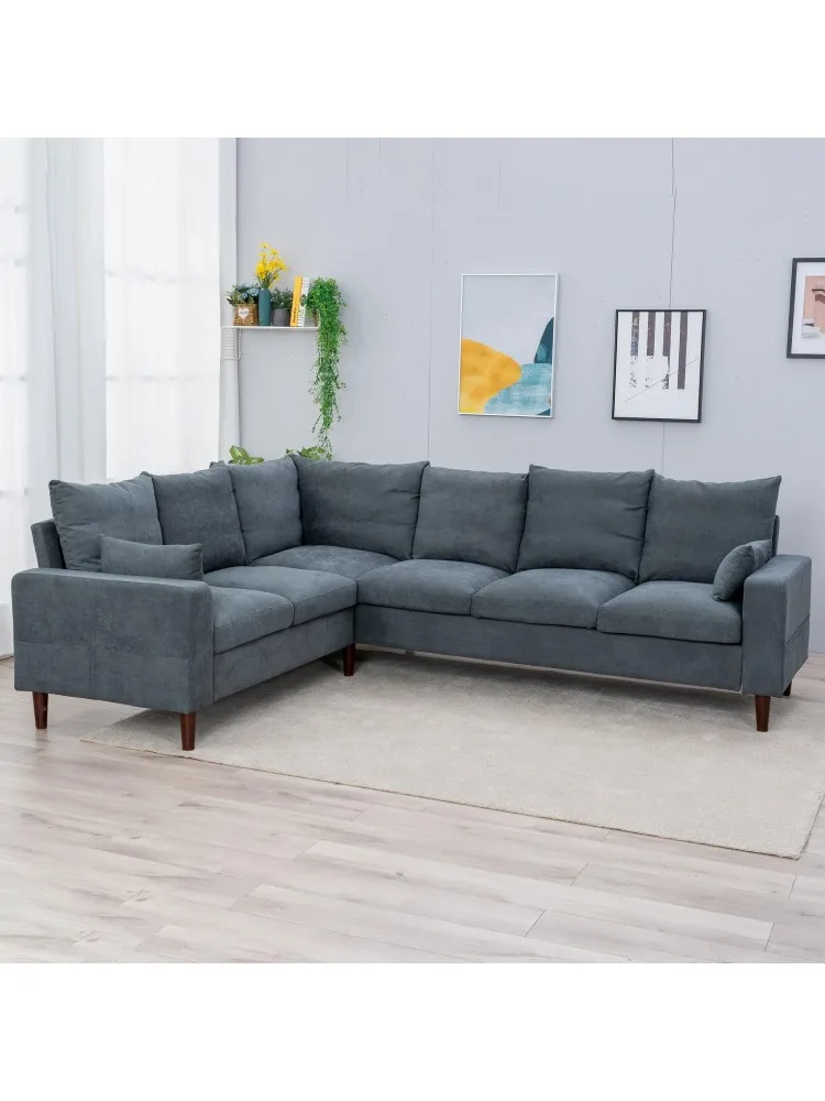 Sectional Sofa Living Room Furniture Set L Shape Couch Linen Fabric for Home Room Decor Bedroom,3 Seater Left Facing Chai
Sectional Sofa Living Room Furniture Set L Shape Couch Linen Fabric for Home Room Decor Bedroom,3 Seater Left Facing Chai