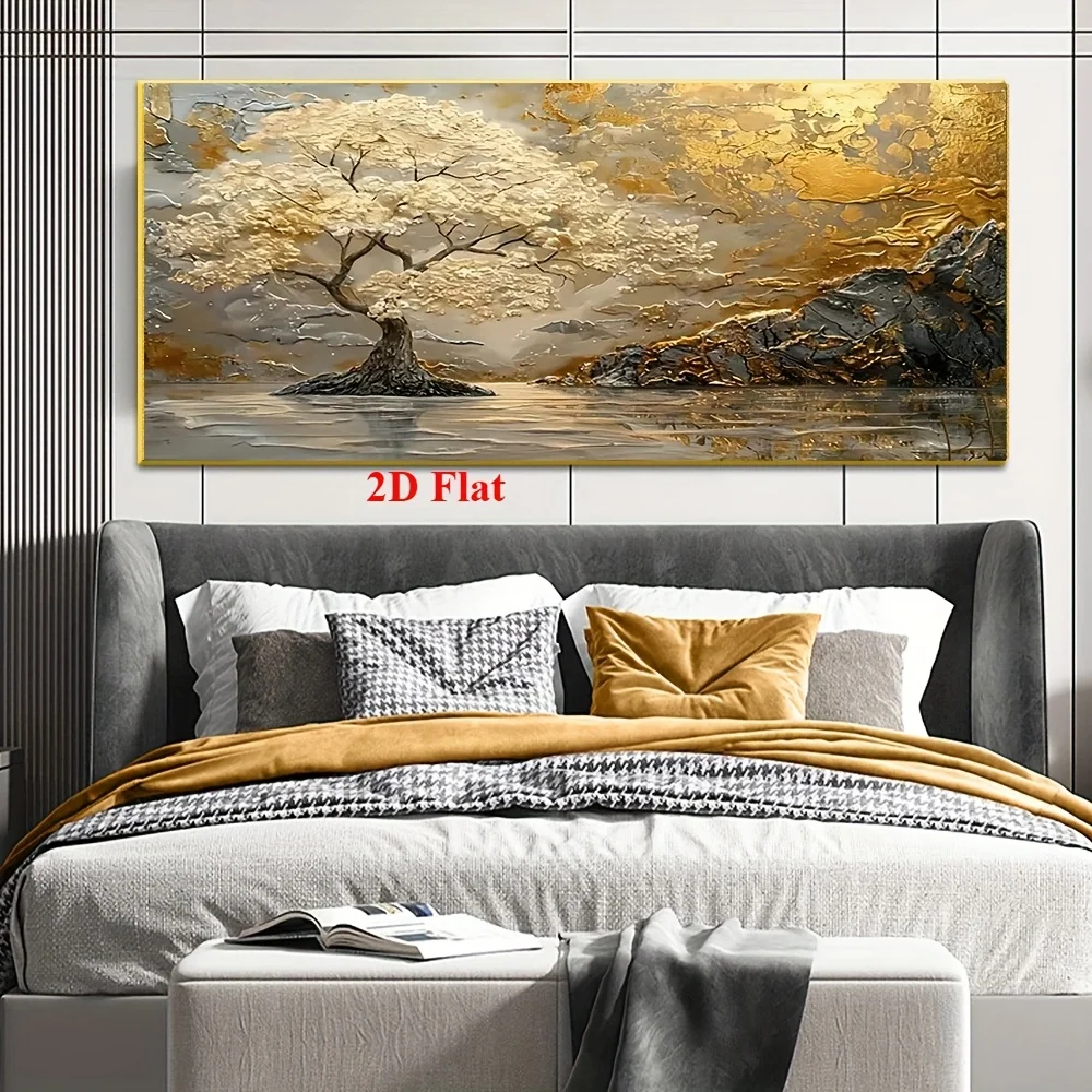 Frameless Abstract Landscape Canvas,Peaceful Tree and Golden Sunset Design,Perfect Living Room Decor,Ideal Gift for Christmas
Frameless Abstract Landscape Canvas,Peaceful Tree and Golden Sunset Design,Perfect Living Room Decor,Ideal Gift for Christmas