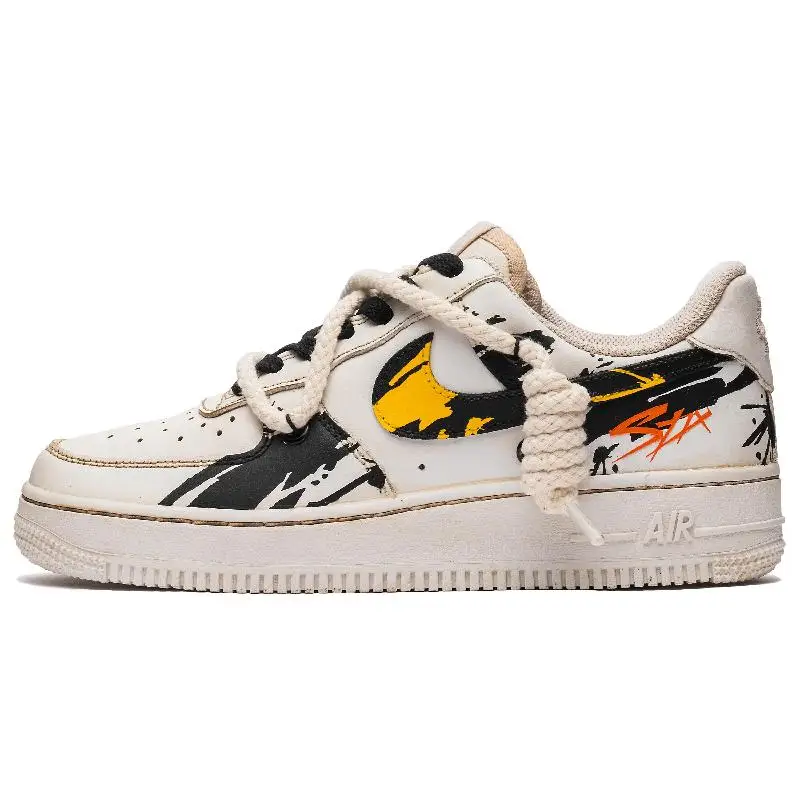 [Мужская чернильно-желтая обувь для скейтборда Nike Air Force 1, мужская обувь с низким берцем, черно-желтая
[Мужская чернильно-желтая обувь для скейтборда Nike Air Force 1, мужская обувь с низким берцем, черно-желтая
