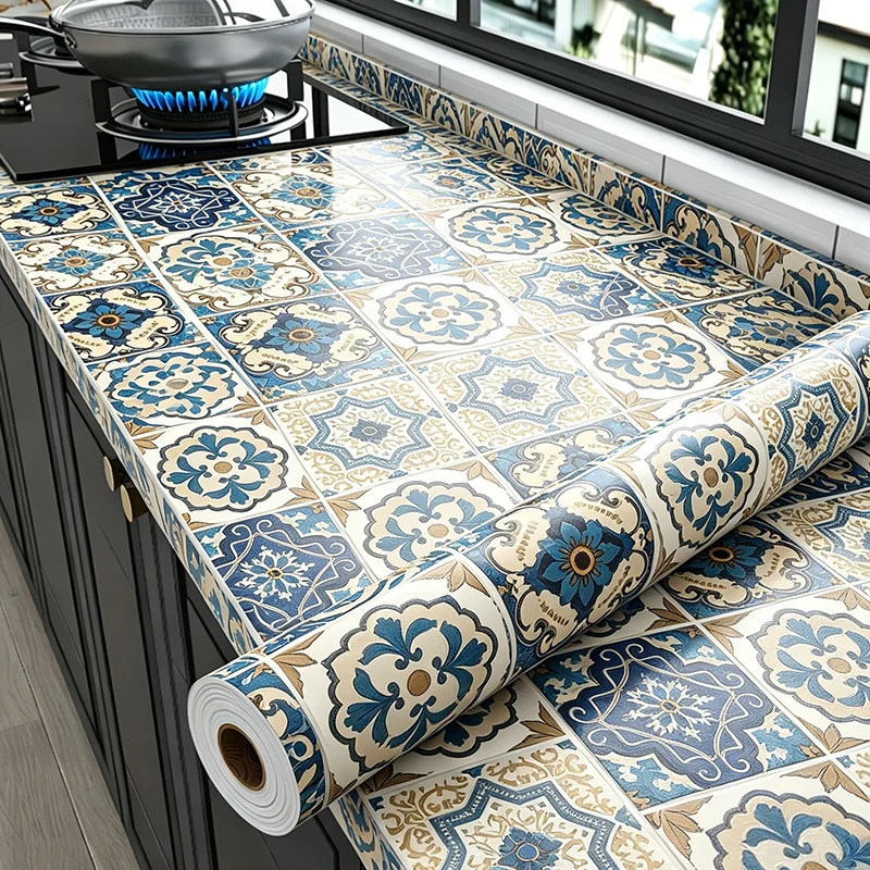 Waterproof Bohemian Retro Tile Oil‑Proof Wall Sticker Self‑Adhesive Heat‑Resistant Anti‑Scratch Easy Wipe Kitchen Film
Waterproof Bohemian Retro Tile Oil‑Proof Wall Sticker Self‑Adhesive Heat‑Resistant Anti‑Scratch Easy Wipe Kitchen Film