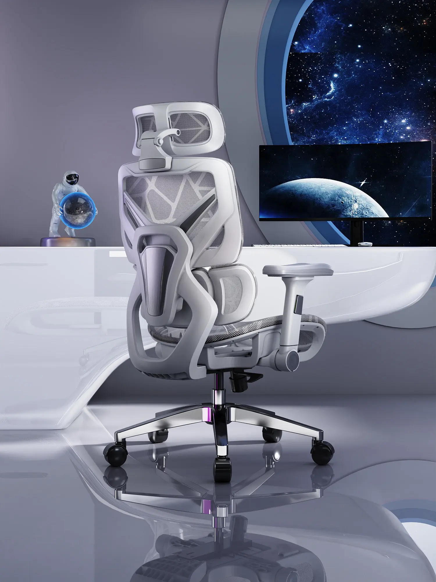 Ergonomic Gaming Chair for Women with Lumbar Support Reclining Comfortable Home Office Chair
Ergonomic Gaming Chair for Women with Lumbar Support Reclining Comfortable Home Office Chair