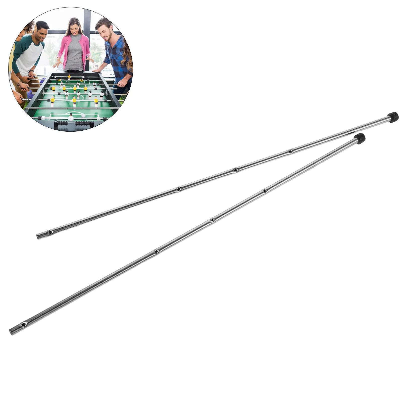 2Pcs Foosball Table Rods Replacement Soccer Handles Rod End Caps Safety Upgrade Table Football Accessories Soccer Handle
2Pcs Foosball Table Rods Replacement Soccer Handles Rod End Caps Safety Upgrade Table Football Accessories Soccer Handle