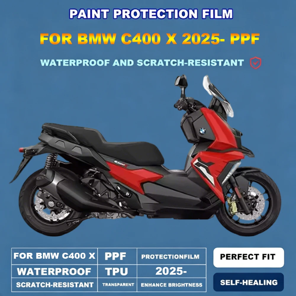C 400X 2025 Motorcycle PPF TPU Paint Protection Film Invisible Protective Wrap Anti-Scratch Waterproof For BMW C400X
C 400X 2025 Motorcycle PPF TPU Paint Protection Film Invisible Protective Wrap Anti-Scratch Waterproof For BMW C400X