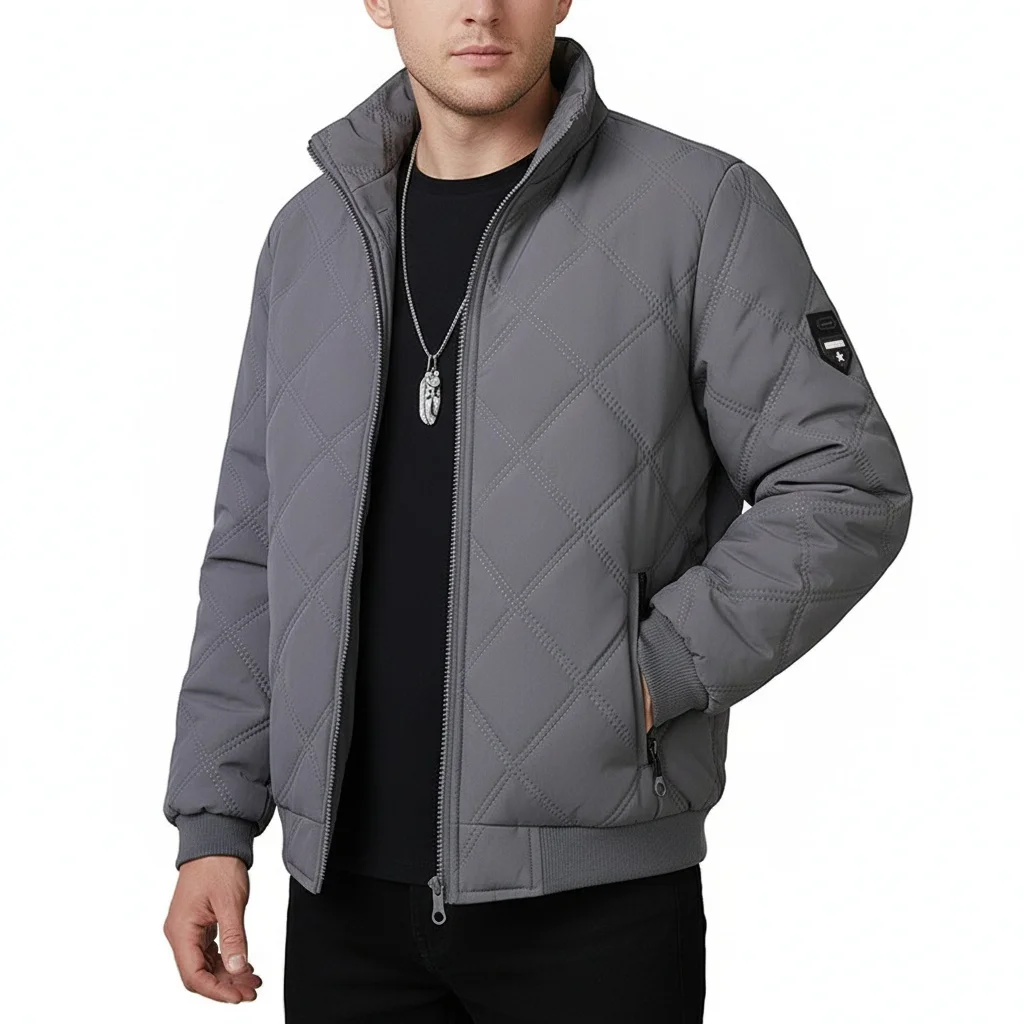 Winter Mens Fleece Warm Down Parkas Fashion Men Stand Collar Cotton Padded Coats Men Snow Thermal Windbreaker Jackets Clothing
Winter Mens Fleece Warm Down Parkas Fashion Men Stand Collar Cotton Padded Coats Men Snow Thermal Windbreaker Jackets Clothing