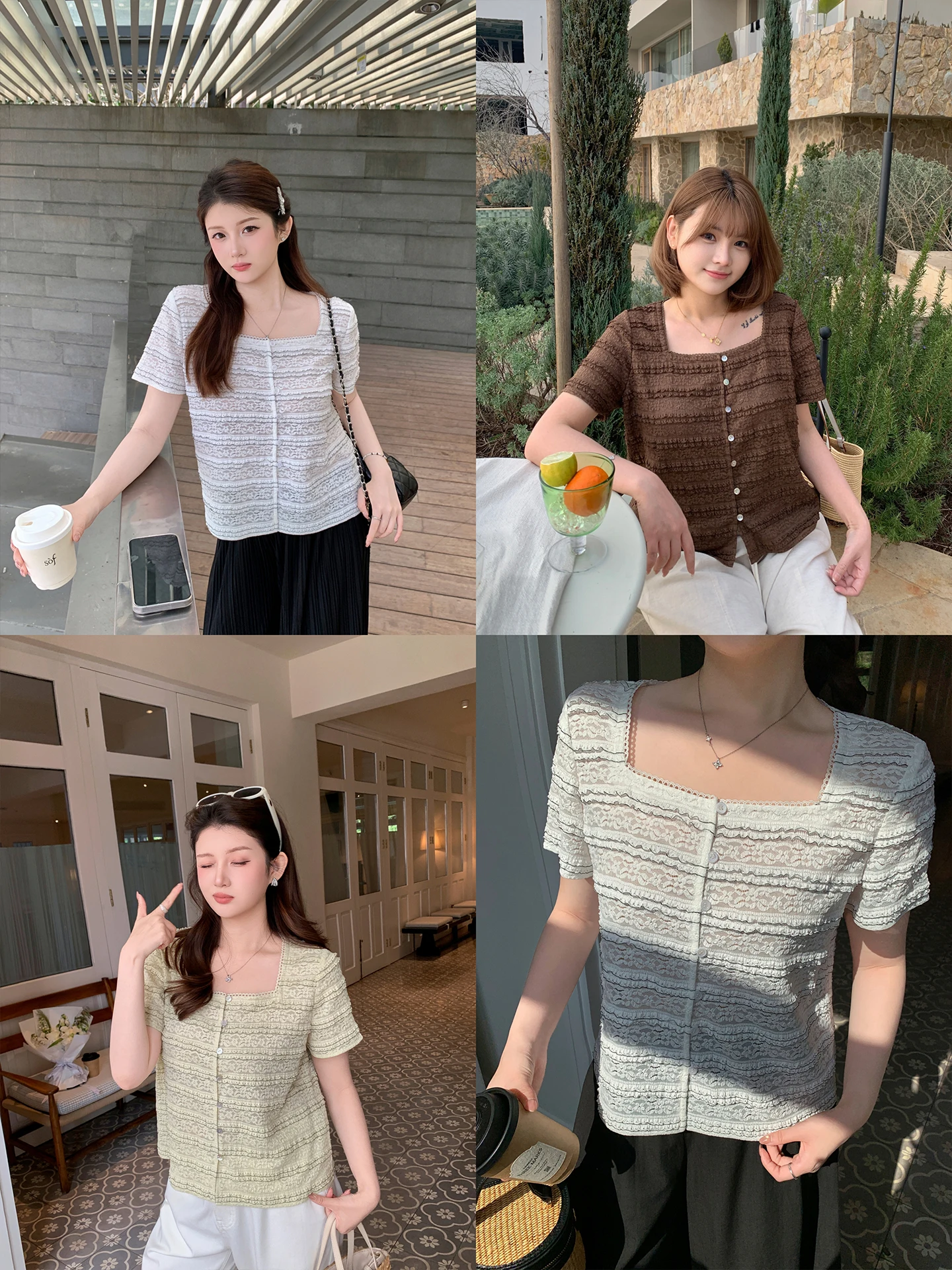 plus Size Women's Casual Style Lace Trim Short Sleeve Square Collar T-Shirt Summer Slimming Loose Fit Shirt for Shaped ...
plus Size Women's Casual Style Lace Trim Short Sleeve Square Collar T-Shirt Summer Slimming Loose Fit Shirt for Shaped ...