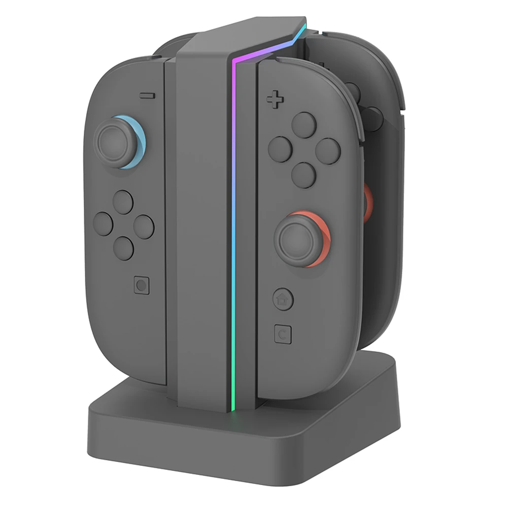 Magnetic Controller Charger Stand Station with RGB Lights Magnetic Charger Station for Nintendo Switch2 Accessories
Magnetic Controller Charger Stand Station with RGB Lights Magnetic Charger Station for Nintendo Switch2 Accessories