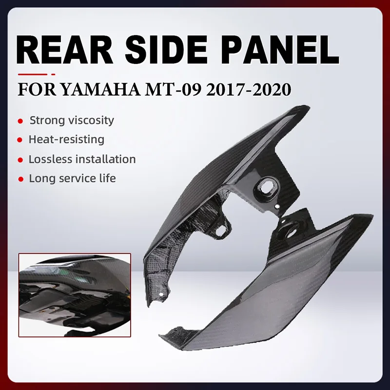 Motorcycle Rear Tail Side Panel Cowling For Yamaha MT-09 MT09 MT 09 2017 -2020 ABS Plastic or Carbon Paint Fairing Cover
Motorcycle Rear Tail Side Panel Cowling For Yamaha MT-09 MT09 MT 09 2017 -2020 ABS Plastic or Carbon Paint Fairing Cover