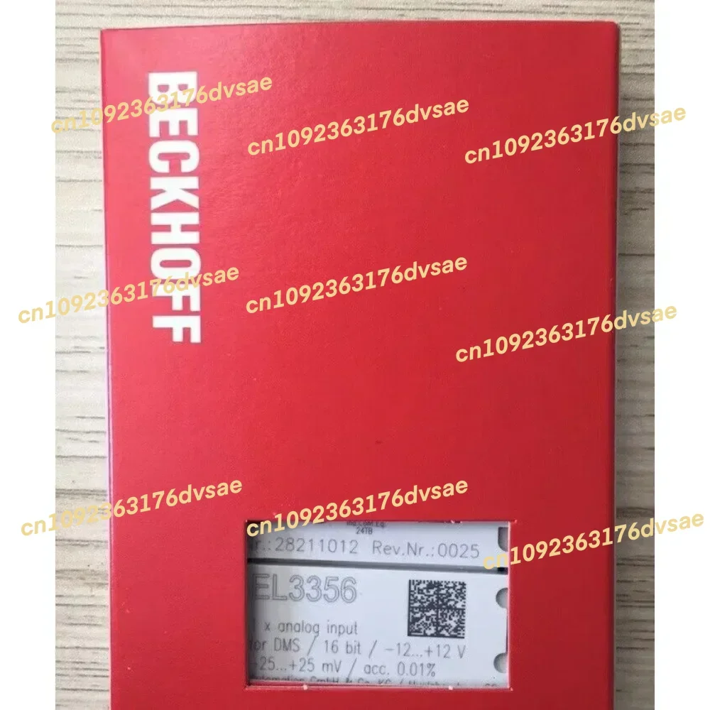 2025Beckhoff EL3356 PLC Module New In Box Expedited Shipping
2025Beckhoff EL3356 PLC Module New In Box Expedited Shipping