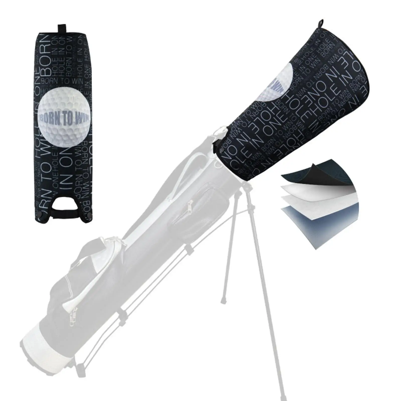 Golf Accessories Rain Cover Water Resistant Oxford Hood Dustproof Lightweight Protector for Stand Golf Bag Women Men
Golf Accessories Rain Cover Water Resistant Oxford Hood Dustproof Lightweight Protector for Stand Golf Bag Women Men