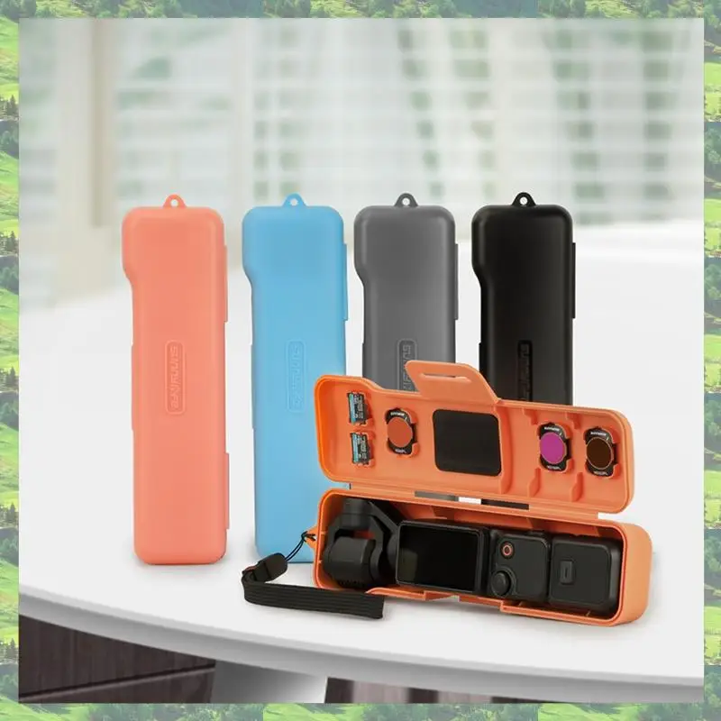 L72A-SUNNYLIFE Fordji Osmo Pocket3 Storage Box Anti-Fall Protective Box Fordji Pocket 3 Accessories Orange
L72A-SUNNYLIFE Fordji Osmo Pocket3 Storage Box Anti-Fall Protective Box Fordji Pocket 3 Accessories Orange