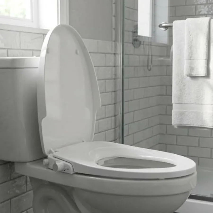 Bidet Seat 17 inch Round PP Material Dual Nozzle Feminine Wash Non-Electric Cold Water Bidet Attachment for Toilet
Bidet Seat 17 inch Round PP Material Dual Nozzle Feminine Wash Non-Electric Cold Water Bidet Attachment for Toilet