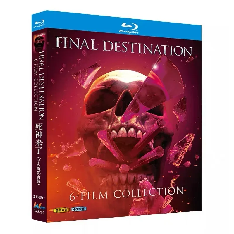 Death is Coming Part 1-6 Blu-ray High Definition Movie BD Disc Box with Chinese Subtitles
Death is Coming Part 1-6 Blu-ray High Definition Movie BD Disc Box with Chinese Subtitles