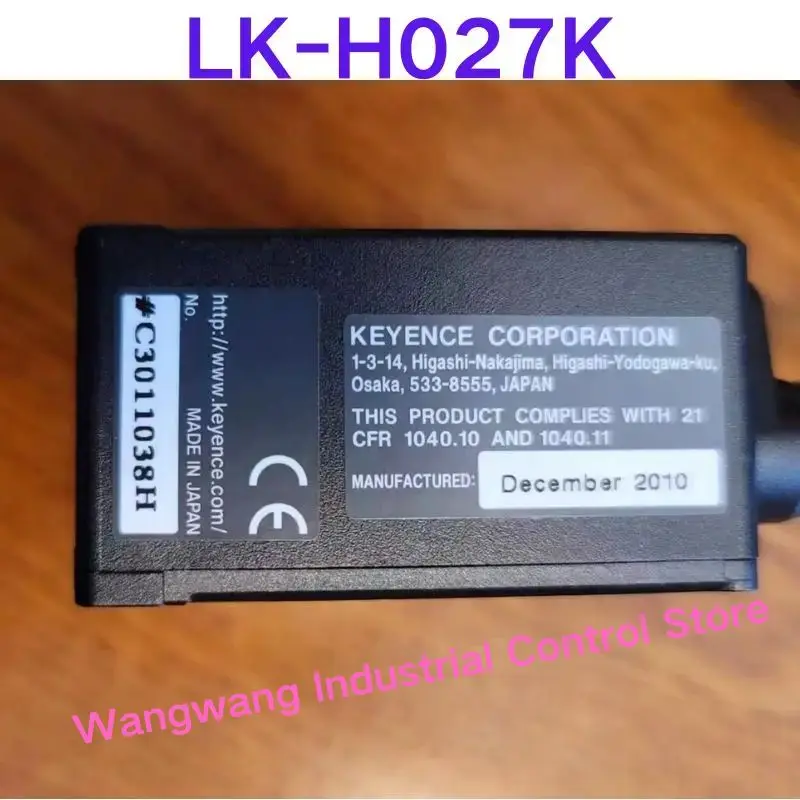 Б/у тест ОК, Лазерный датчик смещения LK-H027K, Свяжитесь со мной для скидок
Б/у тест ОК, Лазерный датчик смещения LK-H027K, Свяжитесь со мной для скидок