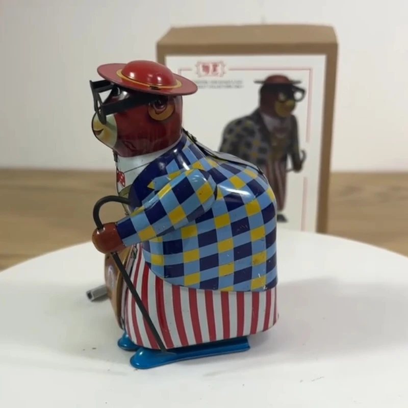 Clockwork Toy Figure Model Kids Gift Metal Tin Travelling Monkey Professor Mechanical Adult Collection Retro Wind Up Toy
Clockwork Toy Figure Model Kids Gift Metal Tin Travelling Monkey Professor Mechanical Adult Collection Retro Wind Up Toy