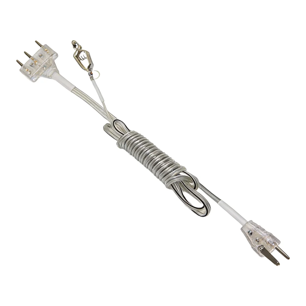 Кабель с медной жилой в фольгированной оплетке, 180 см (71 дюйм), усиленный, гибкий, в ПВХ-оболочке, устойчивый, совместим с большинством устройств для нанесения разметки
Кабель с медной жилой в фольгированной оплетке, 180 см (71 дюйм), усиленный, гибкий, в ПВХ-оболочке, устойчивый, совместим с большинством устройств для нанесения разметки