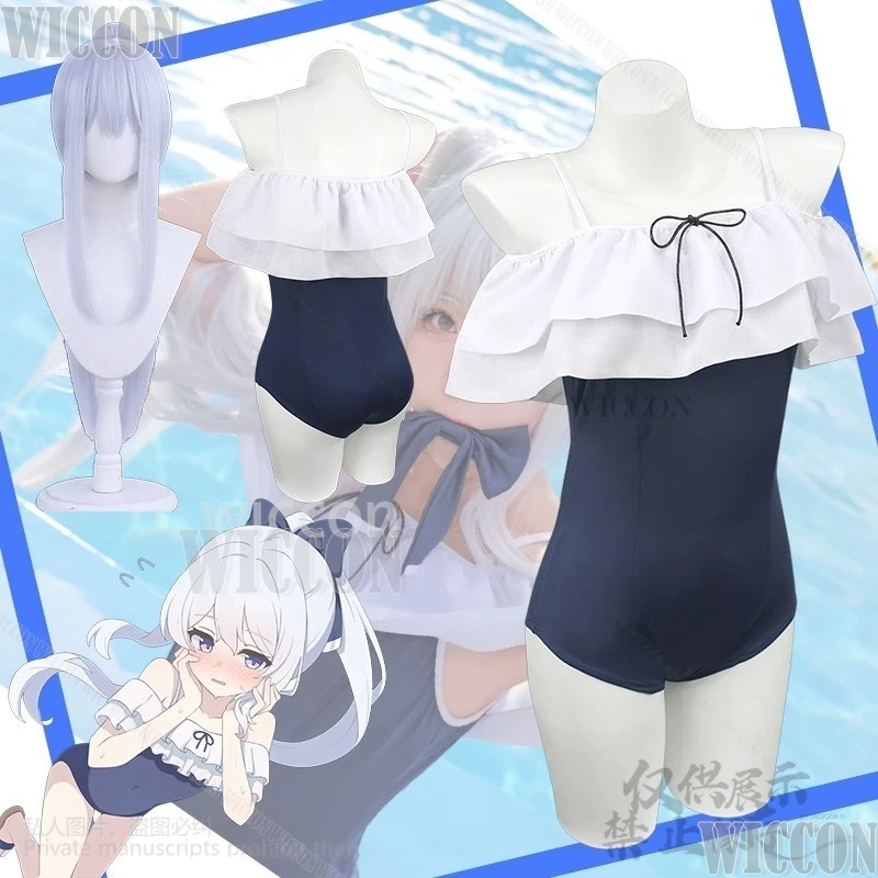 Blue Archive Cosplay Tsukiyuki Miyako Clothes Y2K Swimsuit Summer Uniform Jumpsuit Sexy Kawaii Dress Wig Comic Con Customized
Blue Archive Cosplay Tsukiyuki Miyako Clothes Y2K Swimsuit Summer Uniform Jumpsuit Sexy Kawaii Dress Wig Comic Con Customized