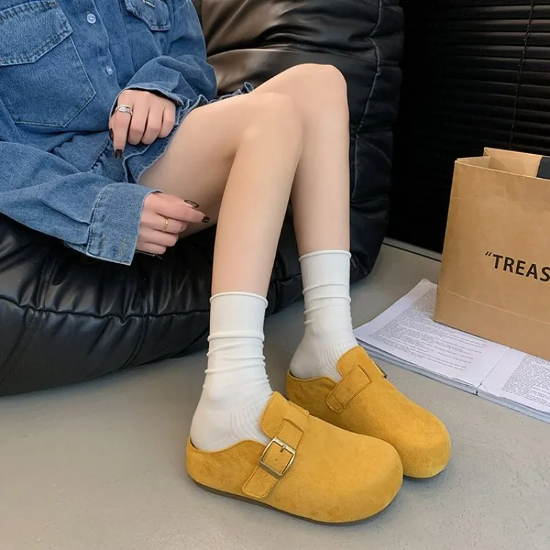 Women's Thi Heel Summer Outdoor Wear Mules f Slippers Soft Bot oes Slip-On Flats PU Material Flat Heel
Women's Thi Heel Summer Outdoor Wear Mules f Slippers Soft Bot oes Slip-On Flats PU Material Flat Heel
