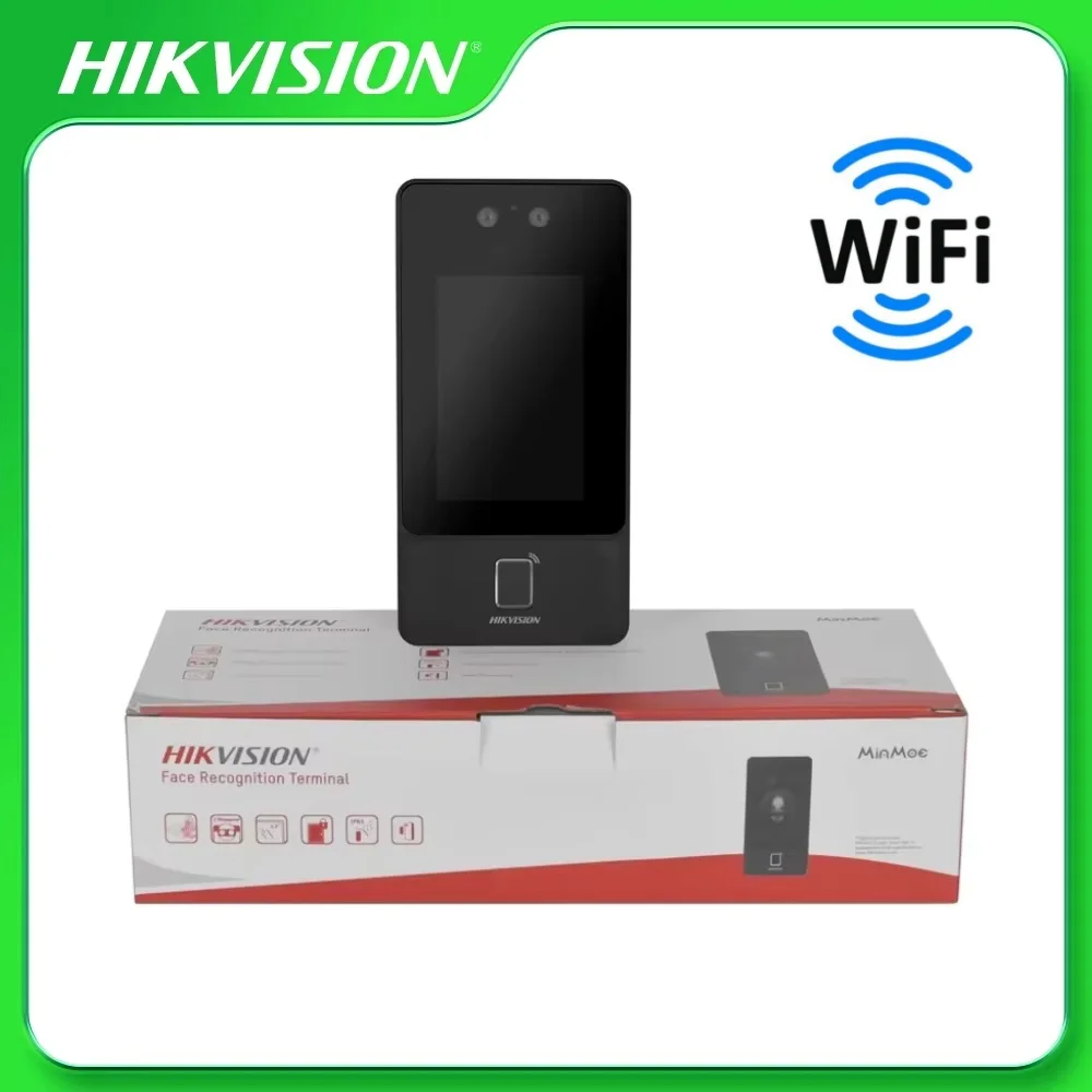 Hikvision Wi-Fi DS-K1T342MFWX-E1 Face Recognition Terminal 4.3-inch LCD Touch Screen TCP/IP ISAPI Face with Mask Recognition