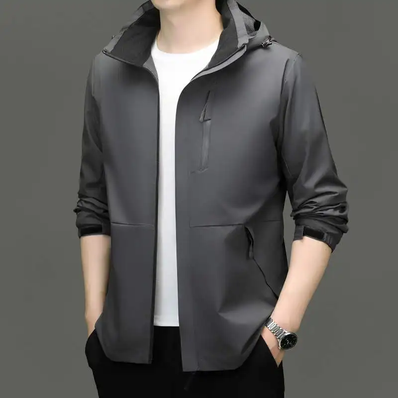 Мужская куртка Busin однотонная, весенне-осенняя, со съемным капюшоном, повседневная, модная, с длинными рукавами, свободного кроя, стильная верхняя одежда
Мужская куртка Busin однотонная, весенне-осенняя, со съемным капюшоном, повседневная, модная, с длинными рукавами, свободного кроя, стильная верхняя одежда