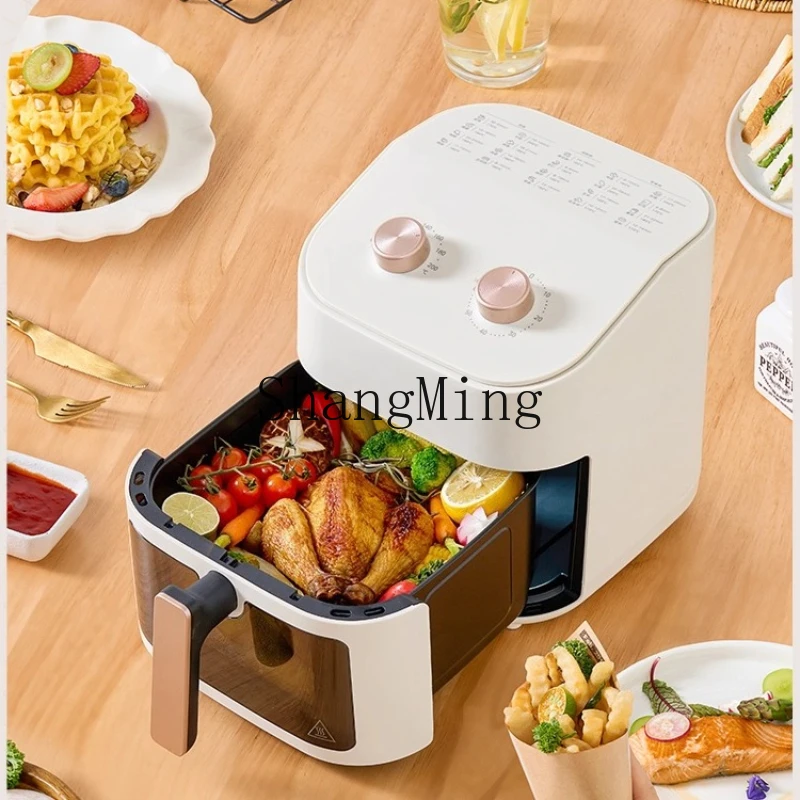 ZYY household 7L liter large capacity visual metal inner cavity automatic oil-free oven air fryer
ZYY household 7L liter large capacity visual metal inner cavity automatic oil-free oven air fryer