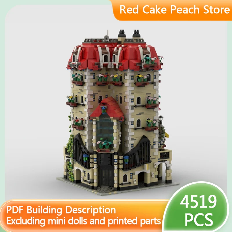 Модель городской улицы MOC, строительные блоки, архитектура Романус, модульная технология, детские праздничные подарки, конструктор, игрушки для сборки
Модель городской улицы MOC, строительные блоки, архитектура Романус, модульная технология, детские праздничные подарки, конструктор, игрушки для сборки