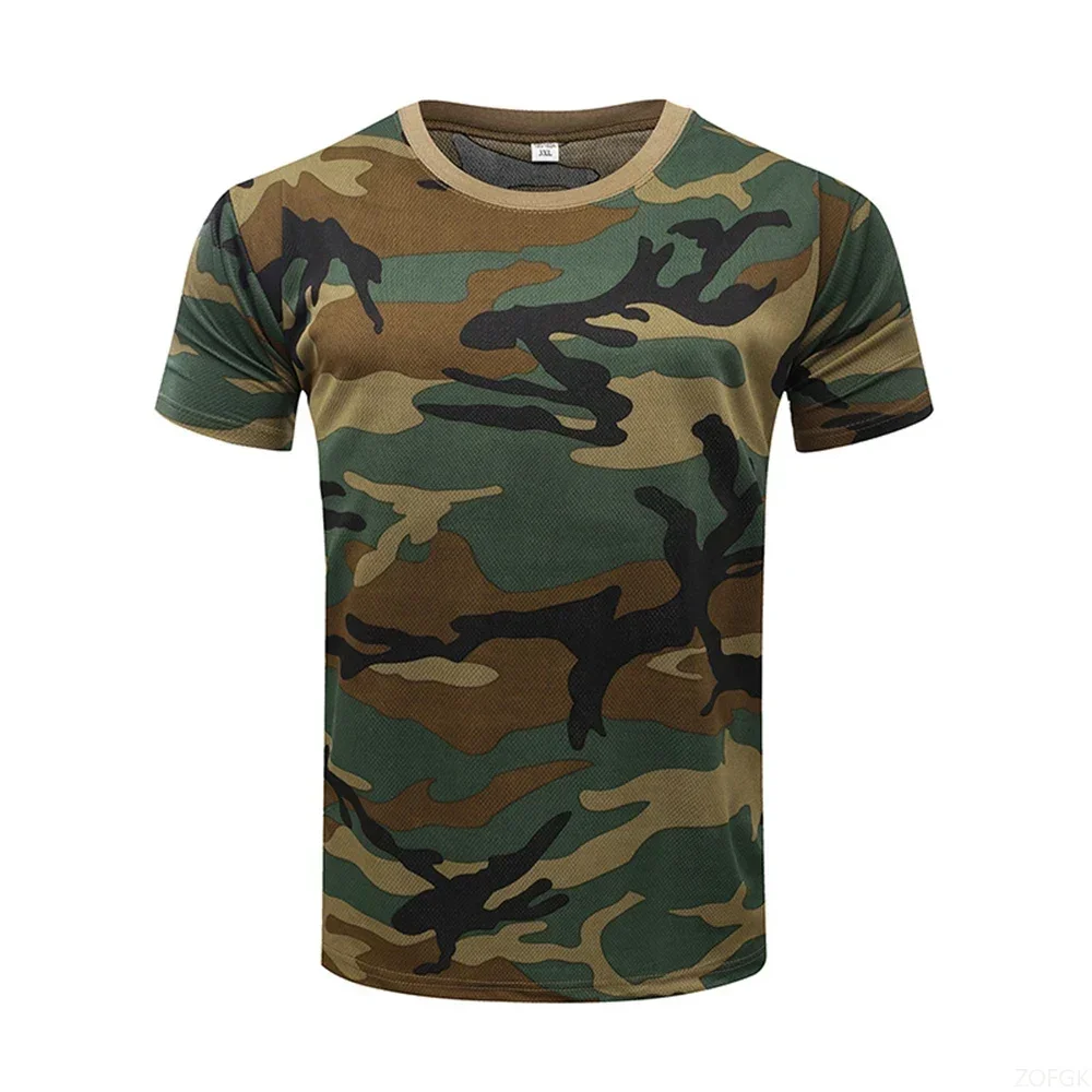 Camouflage 3D T-shirt for Men's Outdoor Fashion Casual Round Neck Short Sleeved Summer Street Outdoor Sports T-shirt 
Camouflage 3D T-shirt for Men's Outdoor Fashion Casual Round Neck Short Sleeved Summer Street Outdoor Sports T-shirt