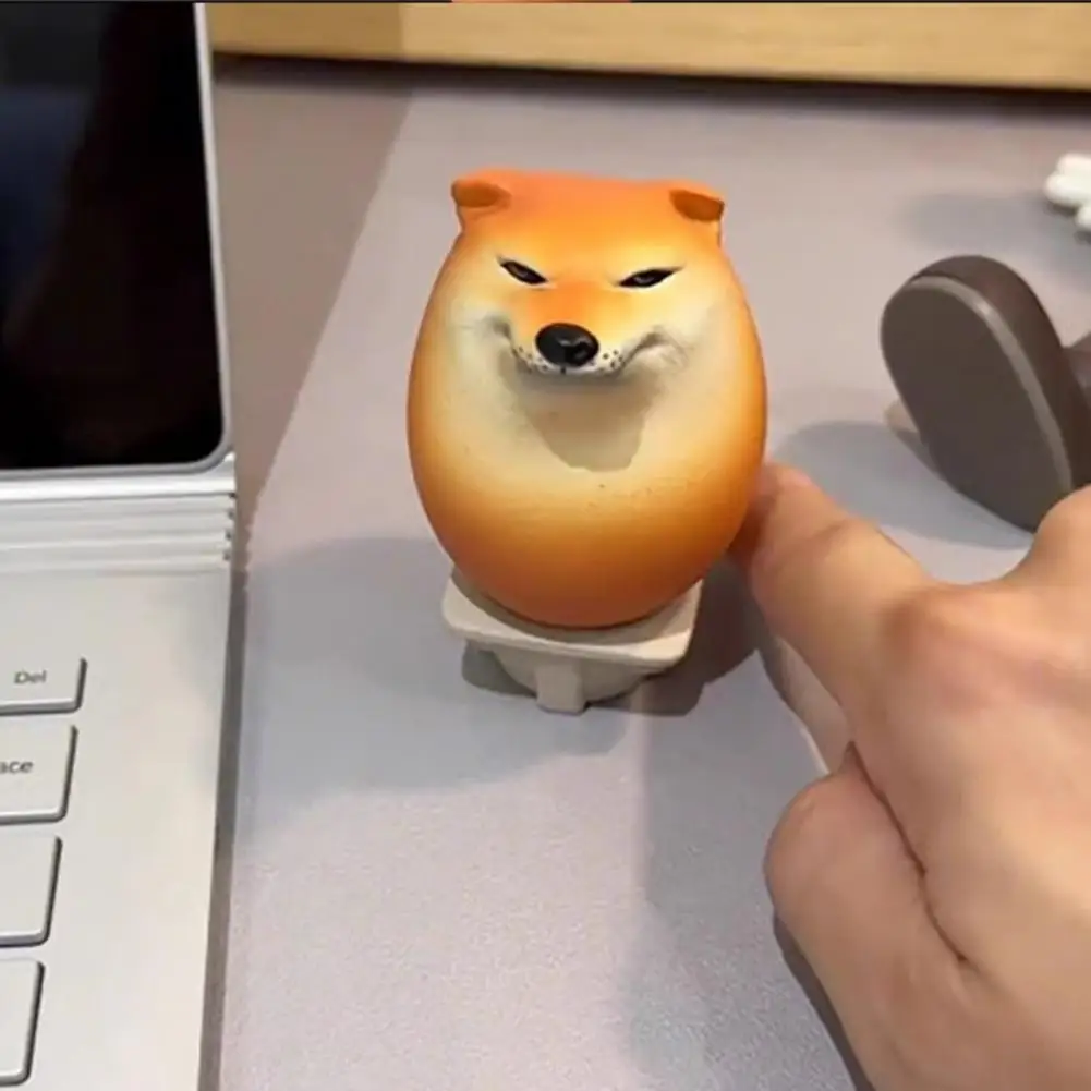 Portable Dog Egg Toy Shiba- Egg Toy Led Light-up Shiba- Soft Egg Toy for Stress Relief Anxiety Portable Fidget for Kids Teens
Portable Dog Egg Toy Shiba- Egg Toy Led Light-up Shiba- Soft Egg Toy for Stress Relief Anxiety Portable Fidget for Kids Teens