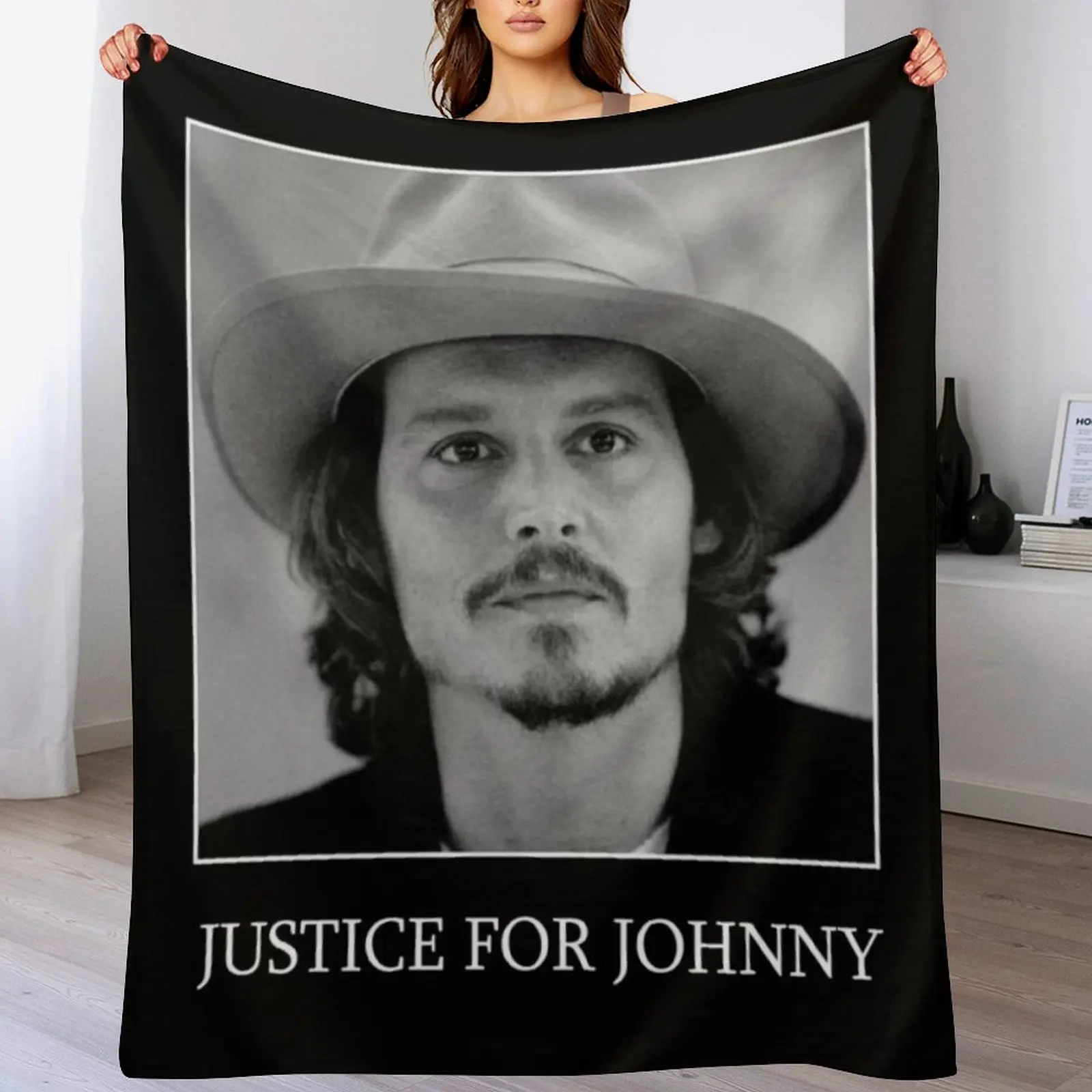 Justice For Johnny Depp, Stand Johnny Depp Throw Blanket All Season Soft Lightweight Blanket for Home
Justice For Johnny Depp, Stand Johnny Depp Throw Blanket All Season Soft Lightweight Blanket for Home