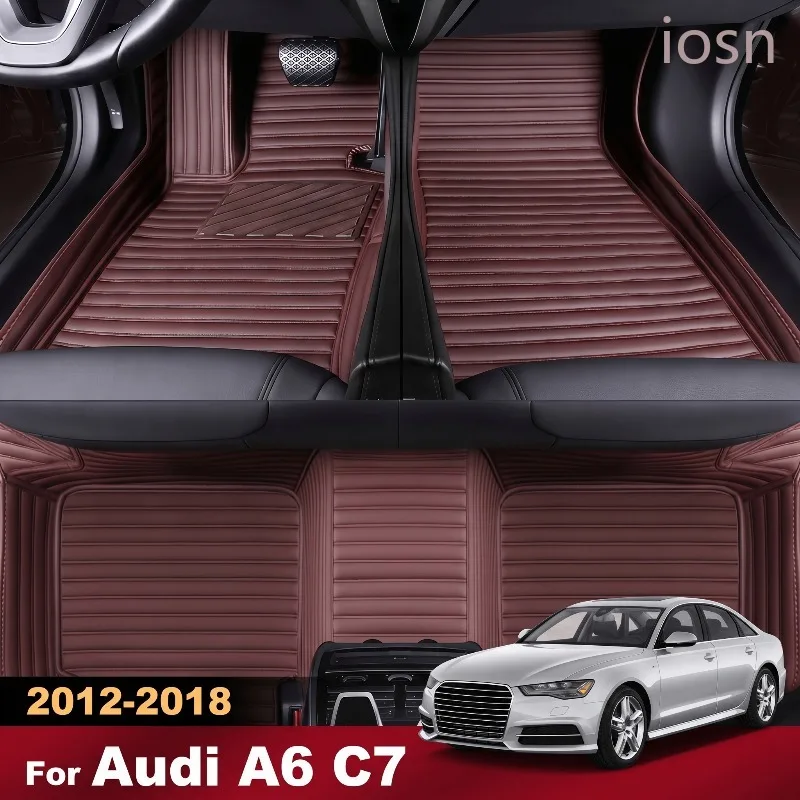 Custom 3D Car Floor Mats for Audi A6 C7 2012-2018 All Weather Waterproof Full Coverage Auto Interior Accessories Carpet Rugs
Custom 3D Car Floor Mats for Audi A6 C7 2012-2018 All Weather Waterproof Full Coverage Auto Interior Accessories Carpet Rugs
