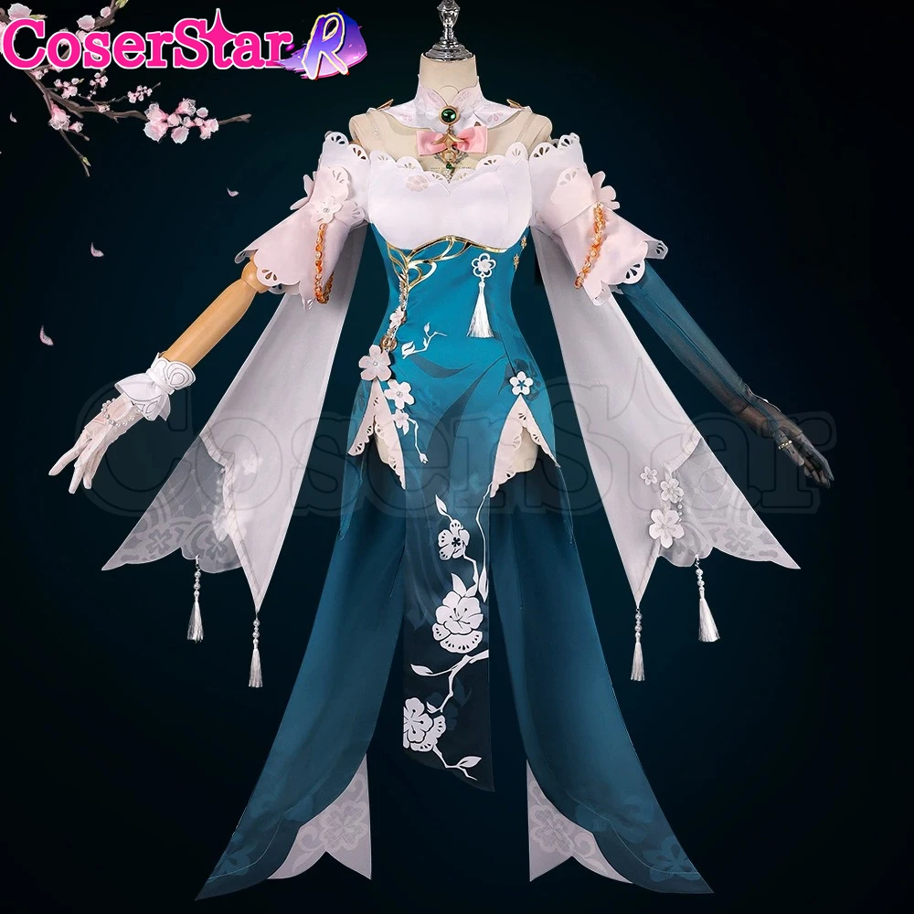 CoserStar-R Anime Game Honkai Star Rail Ruan Mei Cosplay Costume Dress Women Carnival Halloween Role Play Uniform
CoserStar-R Anime Game Honkai Star Rail Ruan Mei Cosplay Costume Dress Women Carnival Halloween Role Play Uniform
