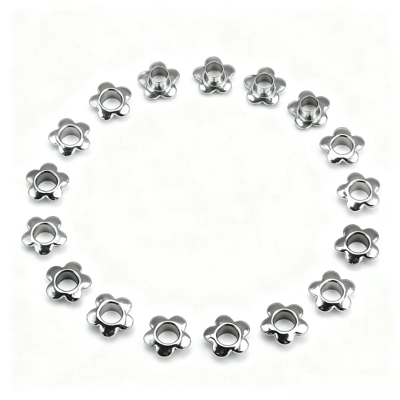 105Sets Metal Flower Eyelets, for Fabric Apron String Holes, Scratch-Resistant, Apron Decor Accessories
105Sets Metal Flower Eyelets, for Fabric Apron String Holes, Scratch-Resistant, Apron Decor Accessories