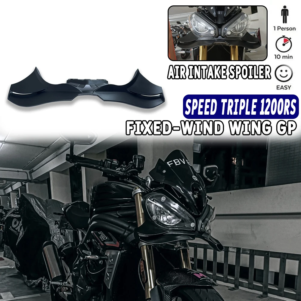 For Triumph Speed Triple 1200RS GP WING DOWNFORCE NAKED FRONTAL SPOILERS 1200 RS 2024 Front spoiler Lower spoiler lower lip new
For Triumph Speed Triple 1200RS GP WING DOWNFORCE NAKED FRONTAL SPOILERS 1200 RS 2024 Front spoiler Lower spoiler lower lip new