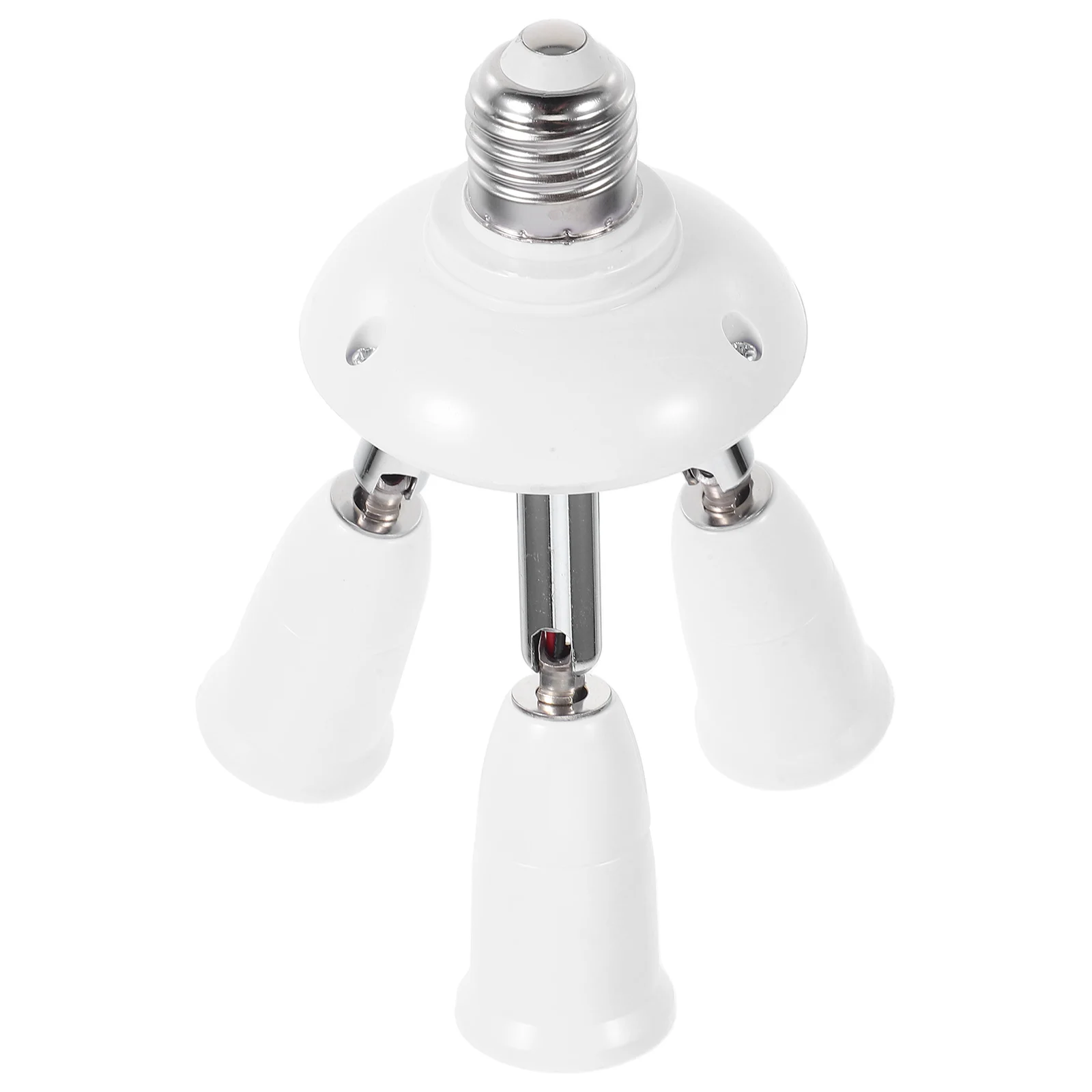 Fireproof Universal White E27 to 3 E27 360 Degree Rotating Adjustable Lamp Holder for LED Bulb Base Conversion Socket
Fireproof Universal White E27 to 3 E27 360 Degree Rotating Adjustable Lamp Holder for LED Bulb Base Conversion Socket