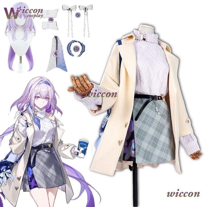 OHaYo Castorice Косплей Костюм Парик Игра Honkai: Star Rail Co-Luckin Ролевая игра Женская повседневная одежда Хэллоуин Вечеринка Expo Униформа
OHaYo Castorice Косплей Костюм Парик Игра Honkai: Star Rail Co-Luckin Ролевая игра Женская повседневная одежда Хэллоуин Вечеринка Expo Униформа