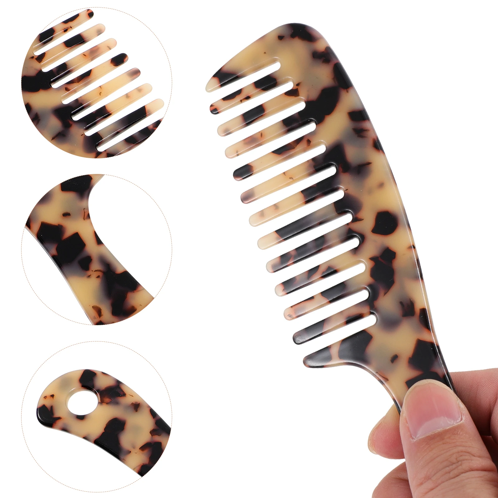 Marble Pattern Hair Combs Smooth Detangle Knots Pain Free Grip Daily Salon Plastic Cutting Portable Anti Static
Marble Pattern Hair Combs Smooth Detangle Knots Pain Free Grip Daily Salon Plastic Cutting Portable Anti Static