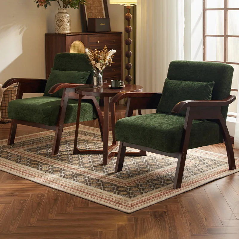 French retro single sofa hotel restaurant cafe reception homestay negotiation study reading light luxury leisure chair
French retro single sofa hotel restaurant cafe reception homestay negotiation study reading light luxury leisure chair