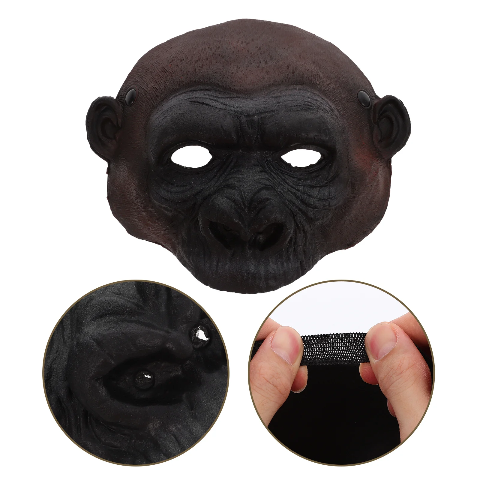 Halloween Gorilla Mask Scary Cosplay Party Carnival Mask Lightweight PU Material Costume Accessory for Halloween Events
Halloween Gorilla Mask Scary Cosplay Party Carnival Mask Lightweight PU Material Costume Accessory for Halloween Events
