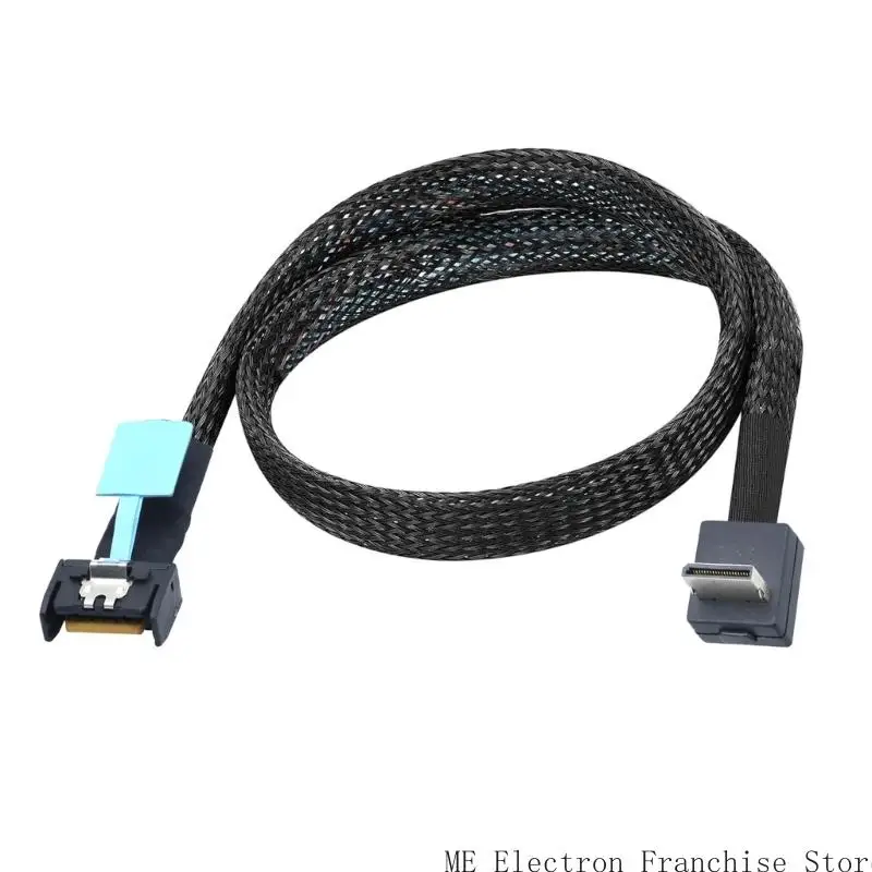 Efficient 50cm/100cm Gen5 PCIE MCIOs 4I 38P to SFF8611 4I 90degree Data Cable for Fast and Reliable Data Transfer
Efficient 50cm/100cm Gen5 PCIE MCIOs 4I 38P to SFF8611 4I 90degree Data Cable for Fast and Reliable Data Transfer